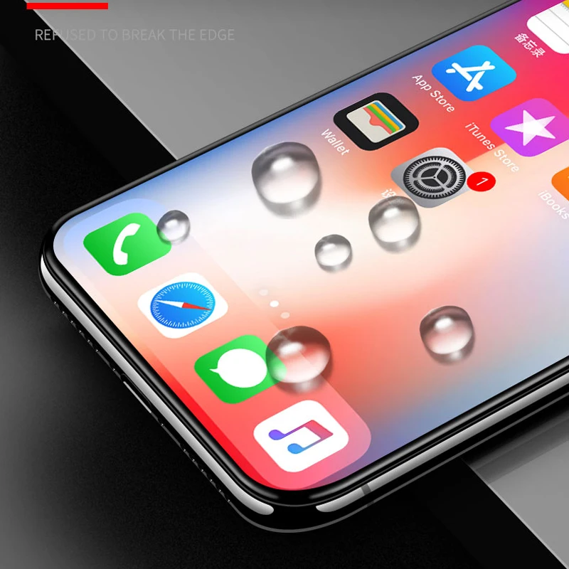 Анти Blue Ray матовая защитная пленка для экрана iPhone X XR XS 11 12 Pro MAX Mini с уровнем