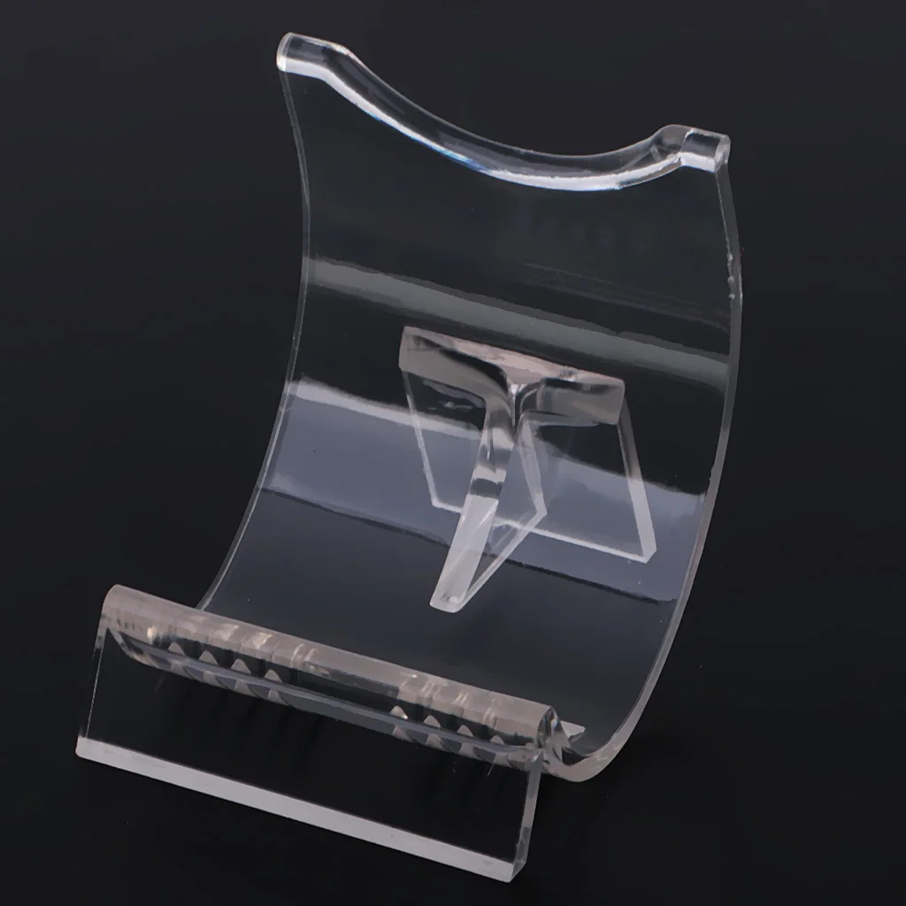 

MagiDeal 100PCS Translucent Lighter Collectors Display Stand Case Bracket