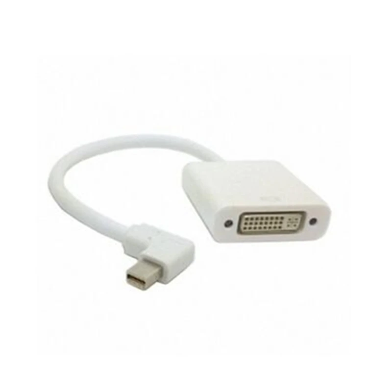 90 градусов левый и правый угловой Кабель адаптер Mini DisplayPort DP для VGA или HDMI DVI Female