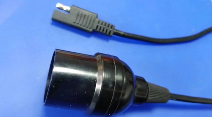 Jual 5 Buah/Banyak Sae Untuk Dudukan Lampu Mobil Solar Panel Battery Charger Kabel Lampu LED Kabel 22AWG Kabel 500 CM