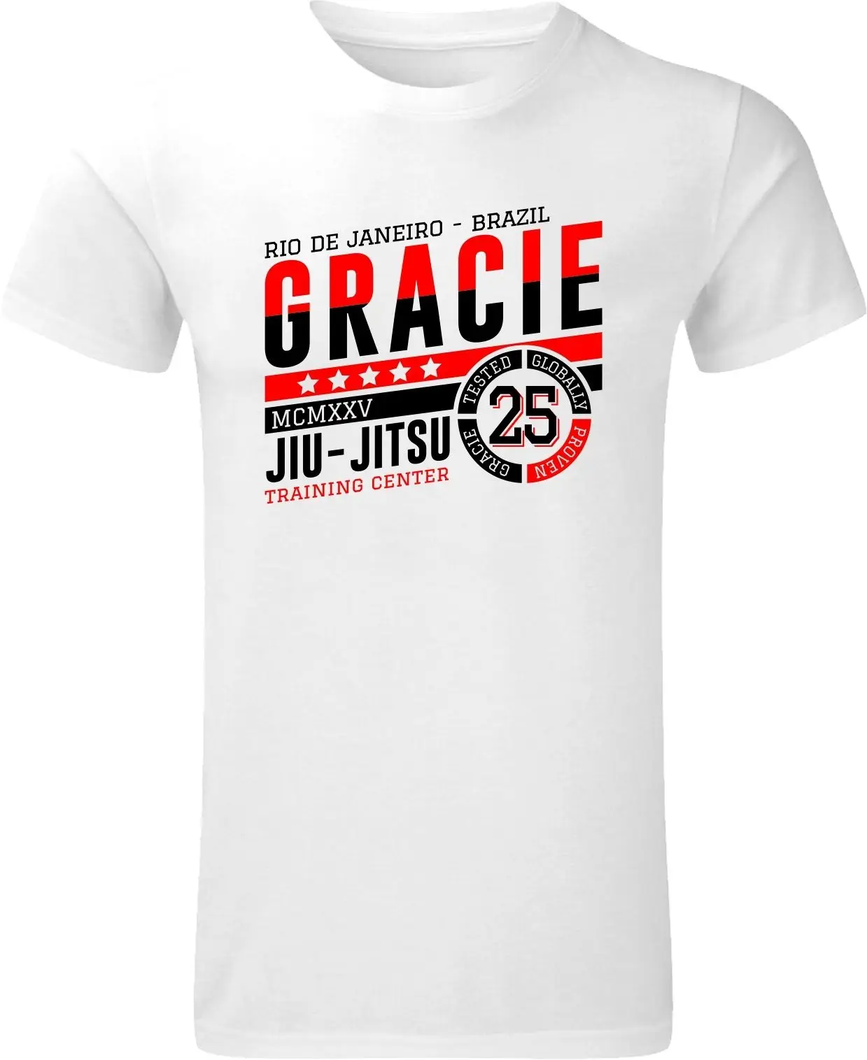 Свободные черные мужские футболки Gracie BJJ футболка бразильский джиу-джитсу топ с