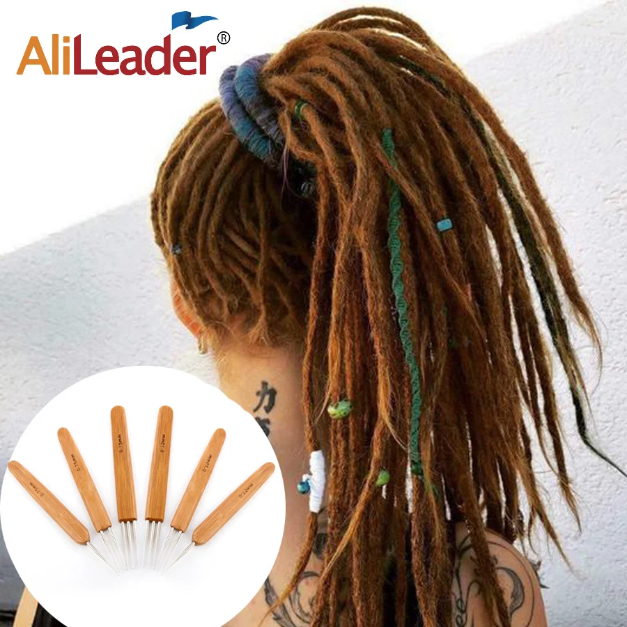 Alileader 3 шт. крючком крючок иголка для дредов для наращивания волос один двойной тройной головкой плетение крючок иглы Парик Инструменты для изготовления