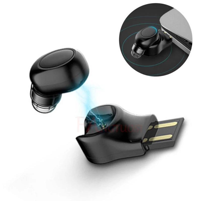 FANGTUOSI Новое поступление USB зарядка мини беспроводные Bluetooth наушники с микрофоном беспроводные наушники-вкладыши для iPhone samsung Xiaomi