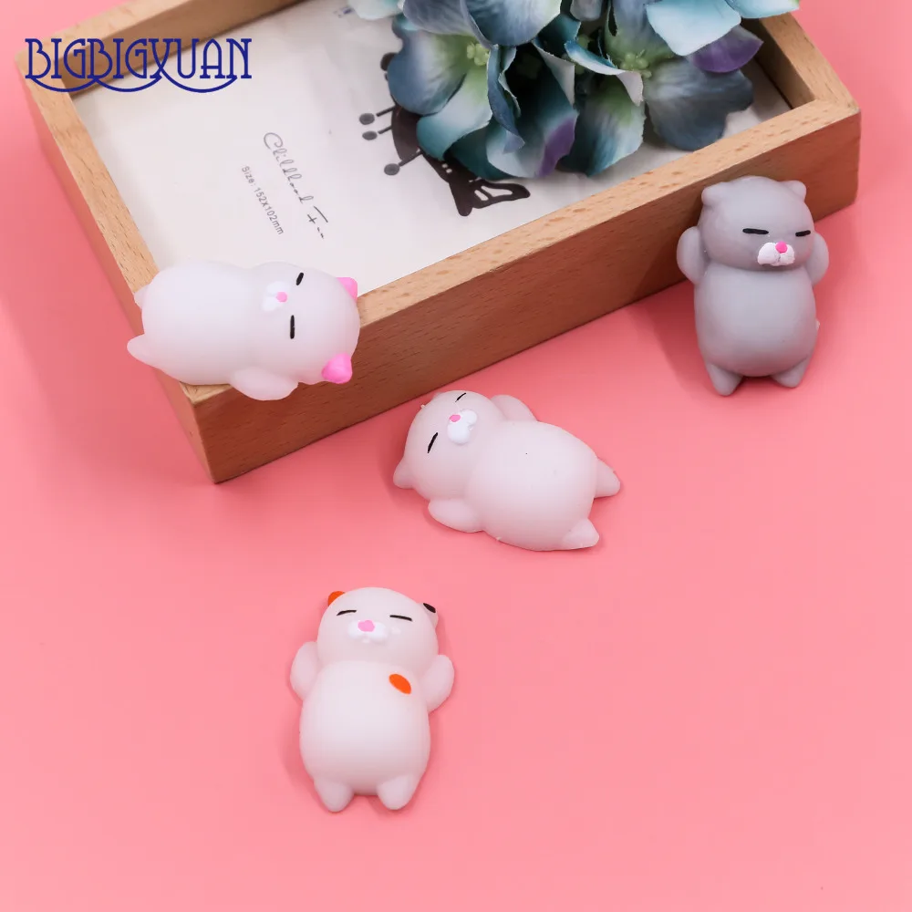 Милый ремешок для телефона мини животные Mochi сжимаемые эластичные мягкие