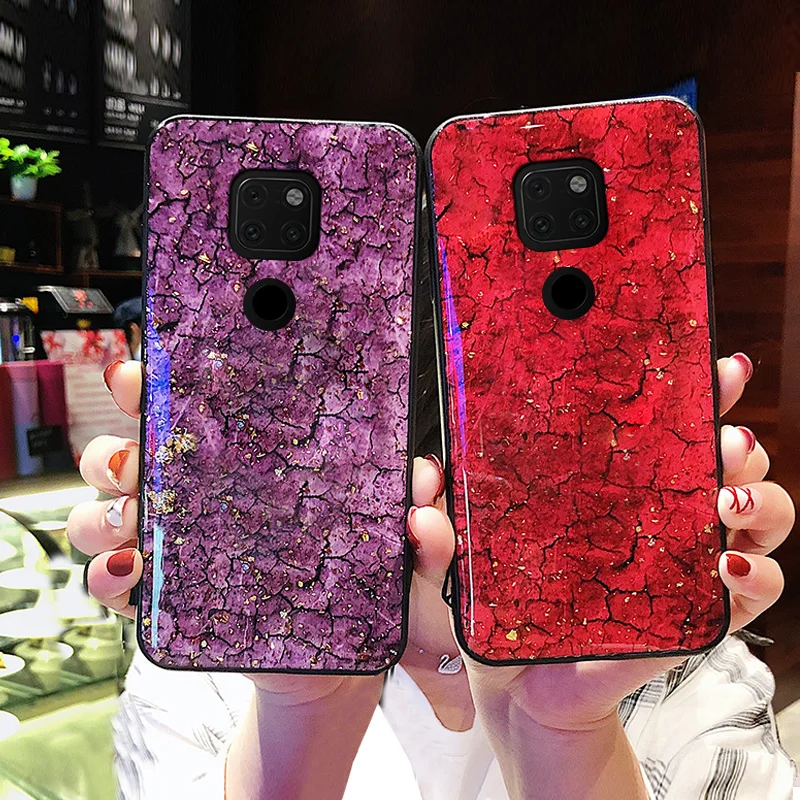 Чехол для Huawei Mate 20 Pro роскошный глянцевый мягкий чехол телефона X P20 Lite 10 Plus |