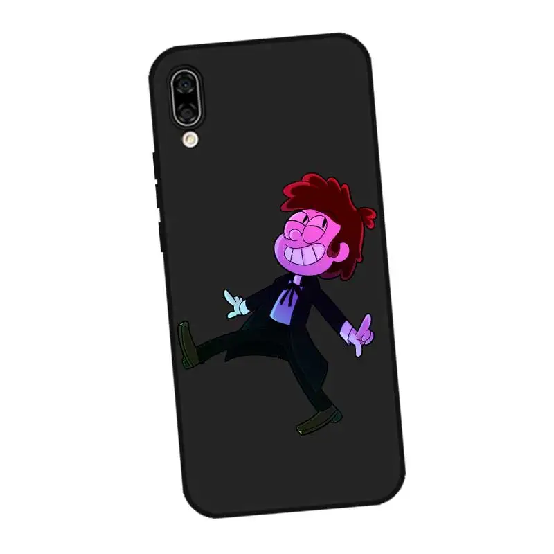 N368 милый черный силиконовый чехол рик морти для huawei Honor 6A 6C 6X 7C 7X8 Lite Pro |
