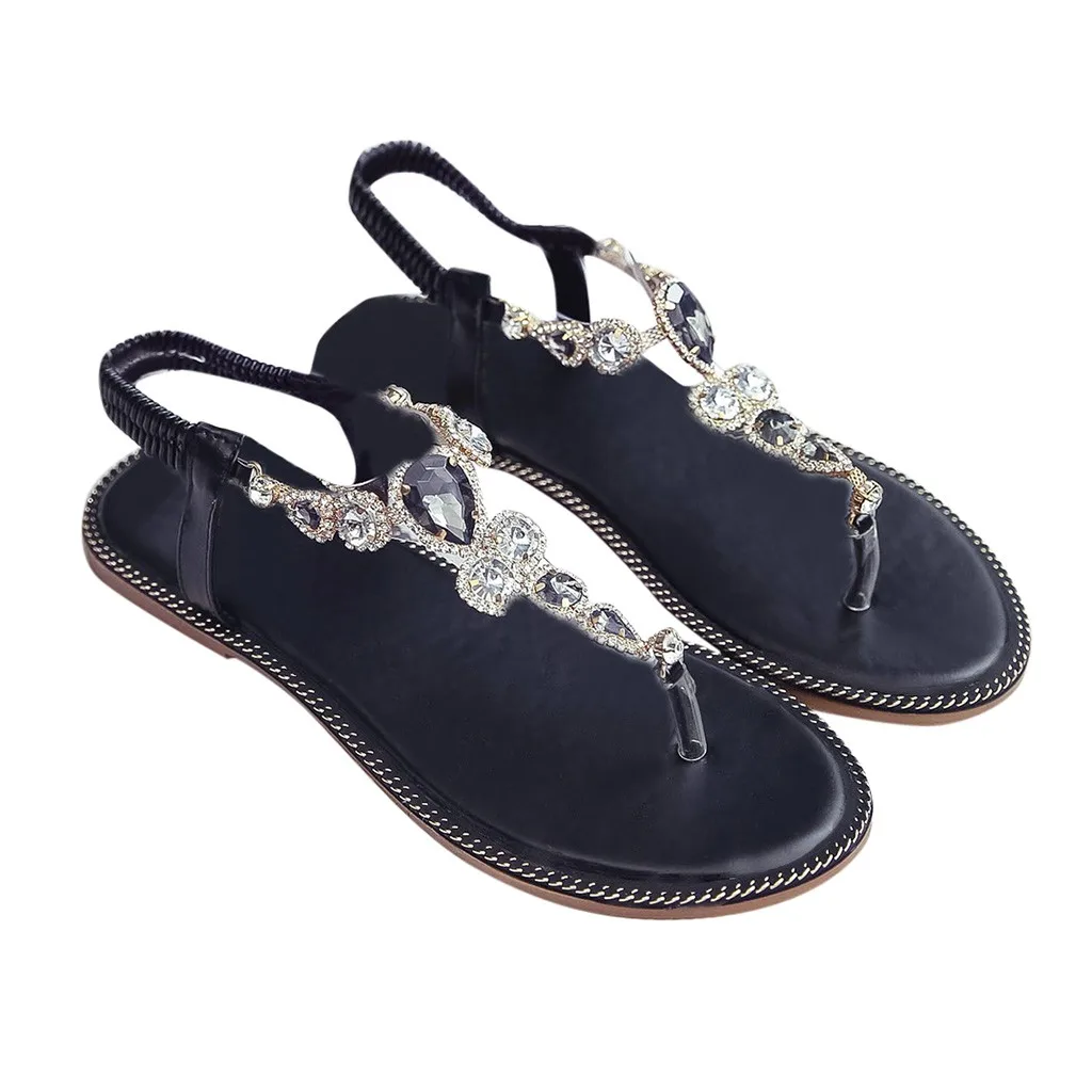 SAGACE/женские босоножки на толстой подошве в этническом стиле пляжная обувь со