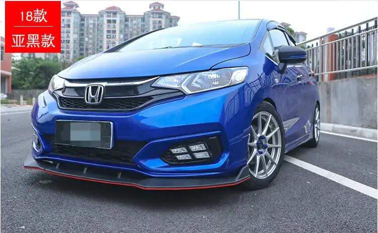 Для Honda FIT JAZZ Body kit спойлер- для Honda FIT ABS задний спойлер передний бампер диффузор защитные бамперы