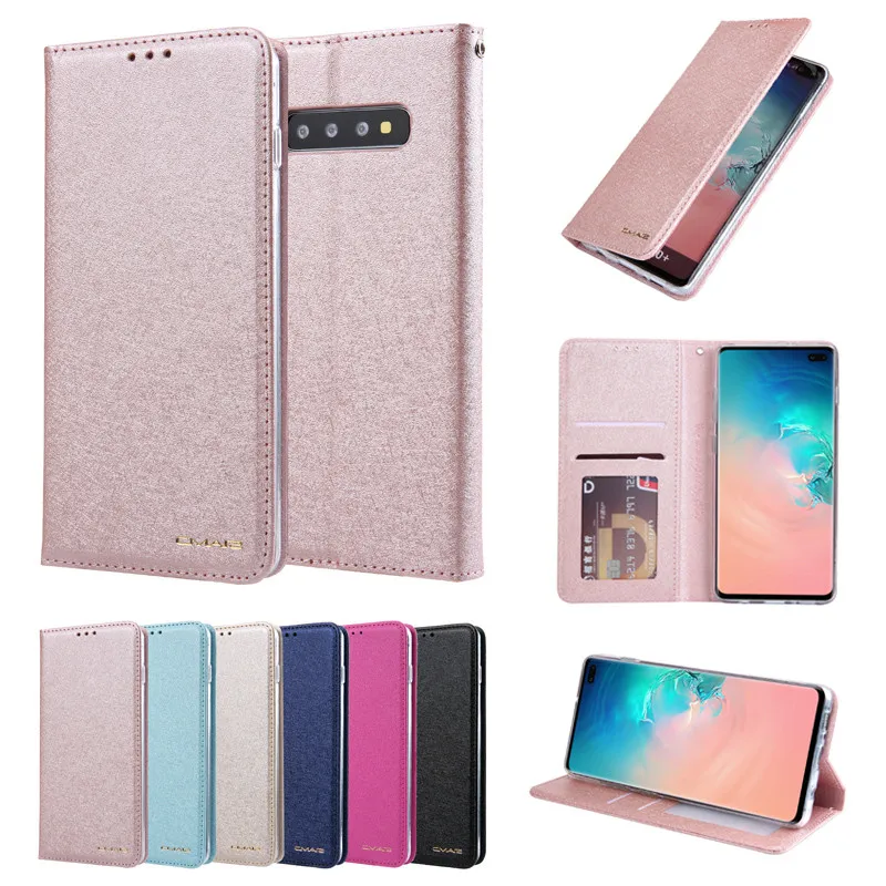 Модный чехол бумажник с откидной крышкой для Samsung Galaxy S10 S10Plus чехлы телефонов S10E Lite