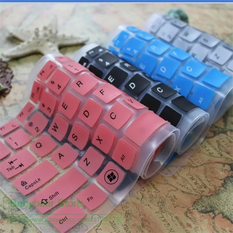 17 3-дюймовый силиконовый чехол для клавиатуры ноутбука протектор HP Pavilion ENVY OMEN