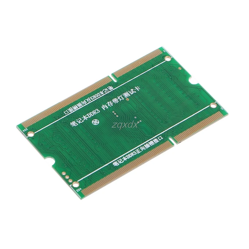 DDR3 Memory Slot Tester Card with LED Light for Laptop Motherboard NotebookDrop Shipping | Компьютеры и офис