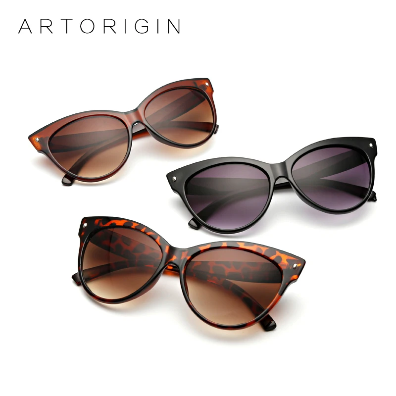Женские солнцезащитные очки кошачий глаз с градиентом|oculos de sol feminino|sunglasses women