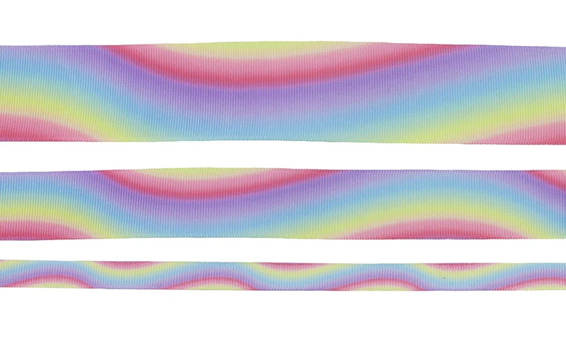 Лента Grosgrain 3/8 дюйма 1 дюйм 1-1/2 яркая и красочная лента ручной работы 1751 10 ярдов