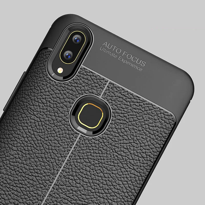 KaiNuEn роскошный чехол на заднюю панель телефона, coque, чехол, чехол для vivo v9 v 9 y85 силиконовый мягкий кожаный из ТПУ шаблон аксессуары