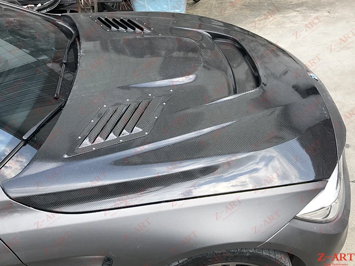 Z ART M3 капот двигателя для BMW F80 F82 F83 углеродное волокно крышка M4 2013 2019|Обвесы| |