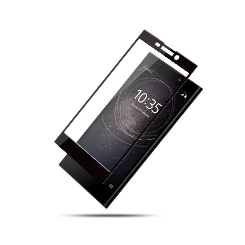 3D закаленное стекло для Sony Xperia L2 Полное покрытие экрана Взрывозащищенная