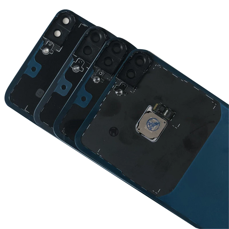 M& Sen для 5,6" huawei Honor 9 Lite Honor 9 Youth 3D стеклянная задняя крышка батарейного отсека с отпечатком пальца объектив для рамы камеры