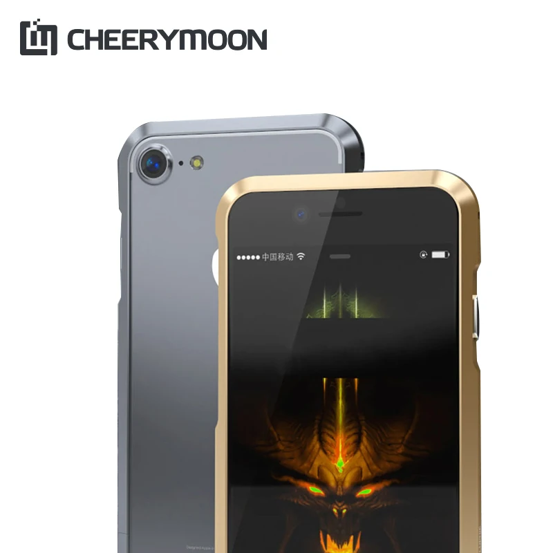 CHEERYMOON авиационный алюминиевый бампер для iPhone7 iPhone 6 6S 5 5S SE 7 Plus чехол