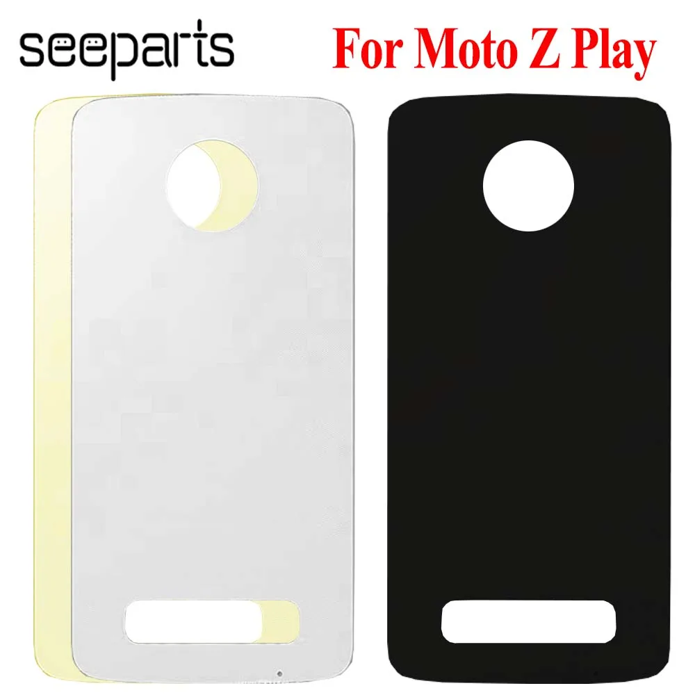 100% новый чехол для задней крышки аккумулятора Motorola Moto Z Play Z2 Z3|Корпусы и рамки