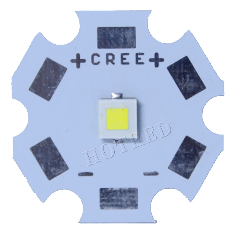 1 шт CREE XPG2 XML2 XM-L T6 XBD XM-L2/XP-E R3/XR-E Q5/XP-G2 R5/XT-E R5 светодиодный вспышка светильник лампа LED чип с 20 мм база
