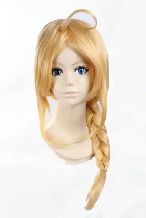 Стальной алхимик Эдварда Элрика косплей для Хэллоуина парики |