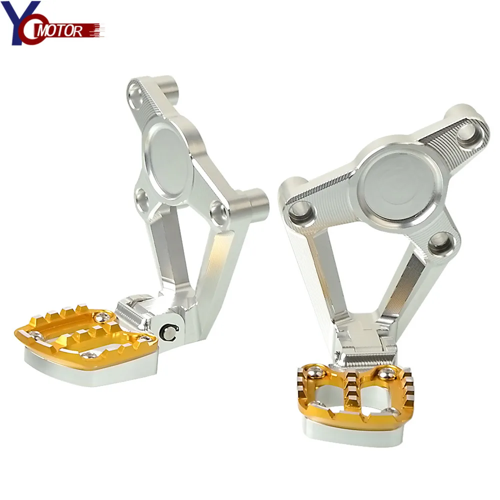 CNC аксессуары для мотоциклов складные задние комплекты шарнирные Подножки опора