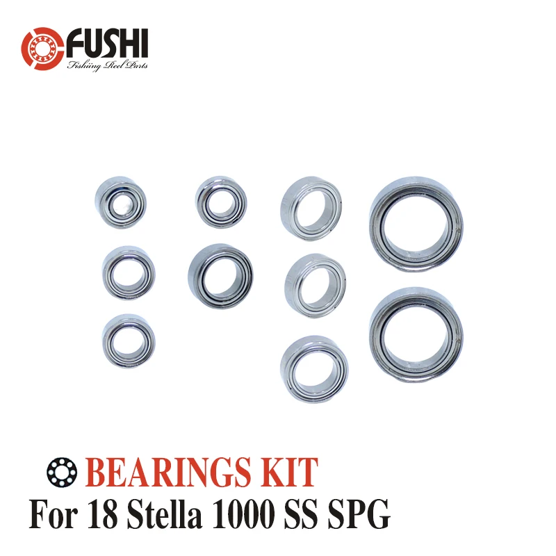 Рыболовная катушка из нержавеющей стали набор шарикоподшипников для Shimano 18 Stella 1000 SS SPG/03796 спиннинговые