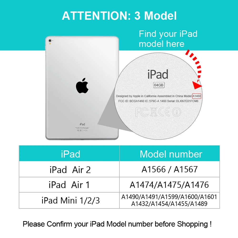 Чехол для iPad Air 2 Air 1, чехол, матовый чехол с оленем из искусственной кожи, умный чехол для iPad Mini 3 2 1, чехол, флип, Автоматический Режим сна/пробуждения