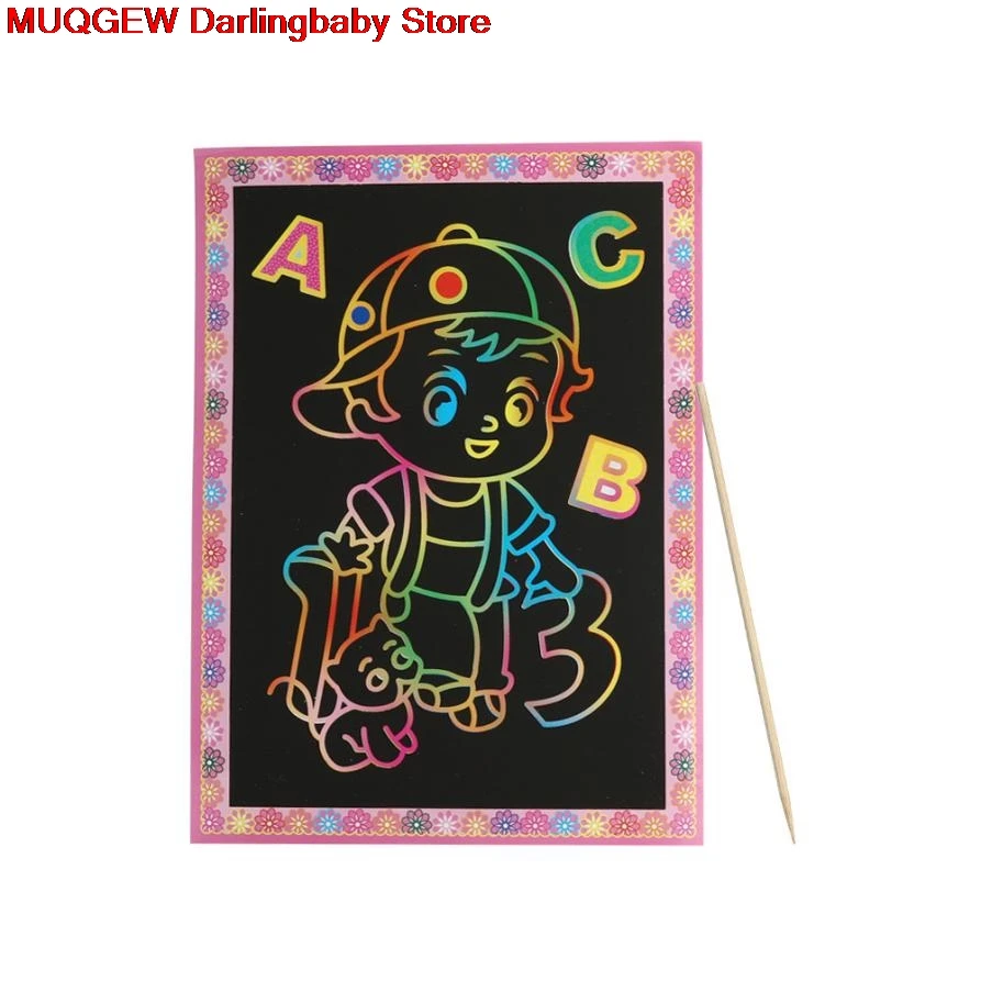 Волшебная Красочная доска для рисования обучающая бумага сделай сам забавные