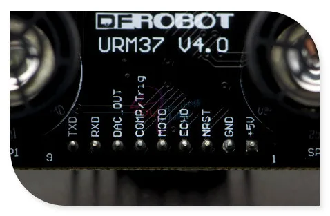 New DFRObot URM37 V4.0 Ultrasonic Sensor ranging module with temperature compensation industrial-grade Compatible V3.2 | Электроника