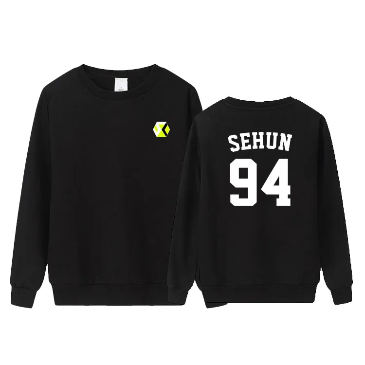 Новое поступление exo sc sehun chanyeol album what a life с именами членов группы печати толстовки