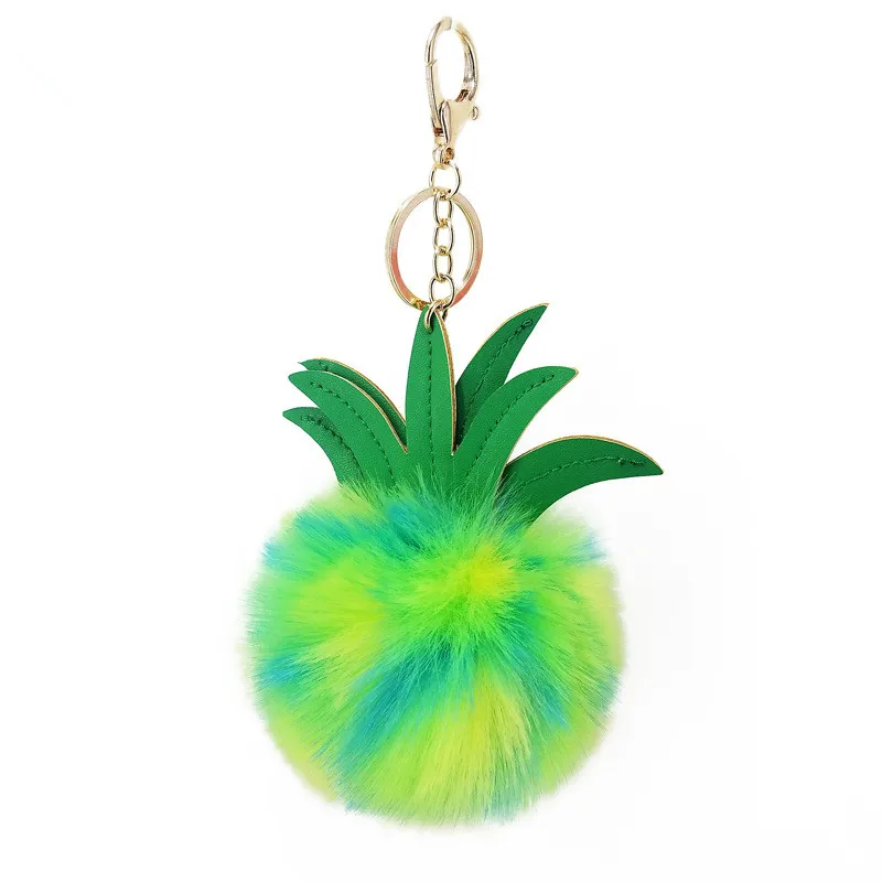 INS из искусственной кожи брелок в виде ананаса плюшевые игрушки кулон Для женщин