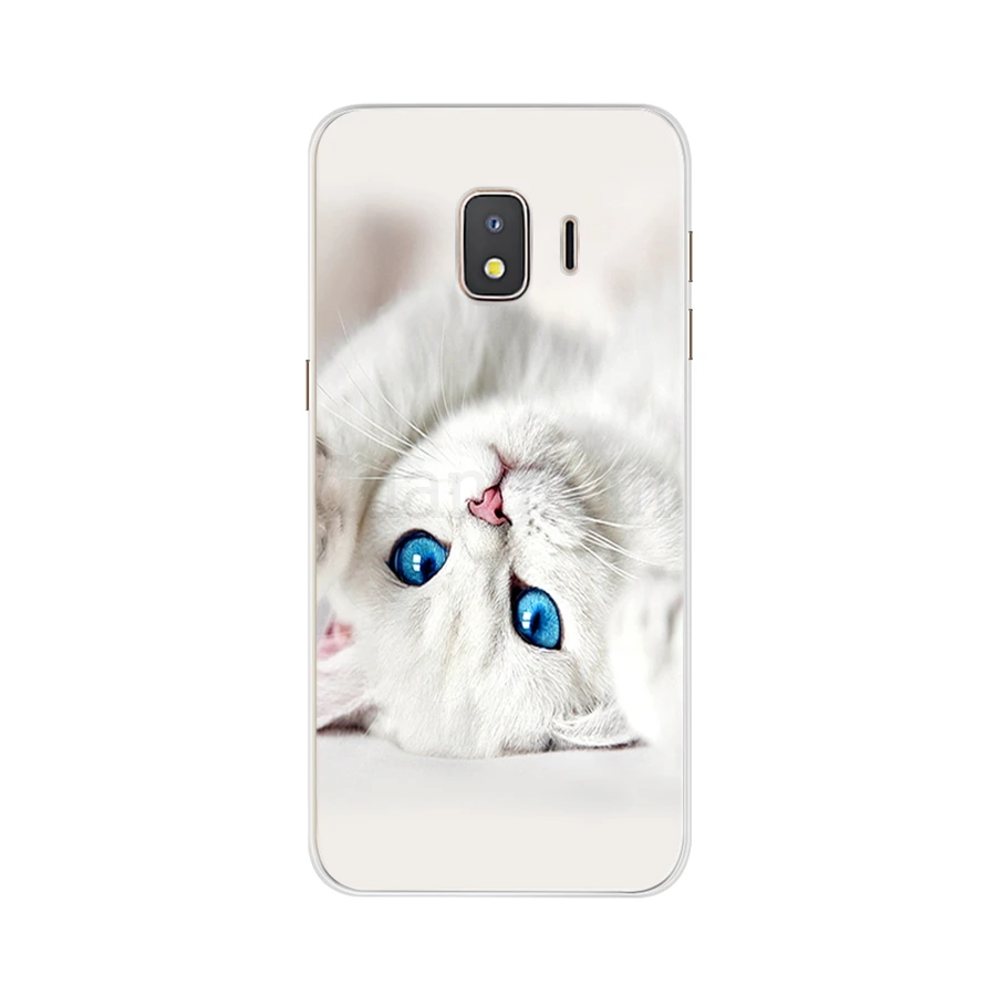 Крутой милый чехол для Samsung Galaxy j2 Core 2018 силиконовый Подарочный с животными и