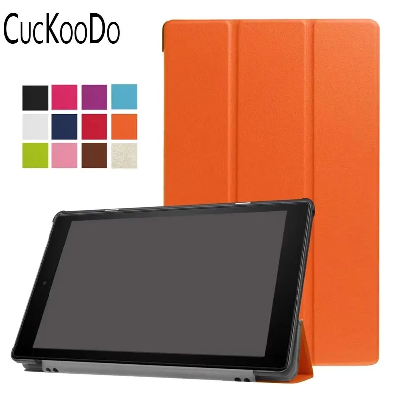 CucKooDo 30 шт./лот для Fire HD 10 2017 Ультратонкий чехол подставка смарт с автоматическим