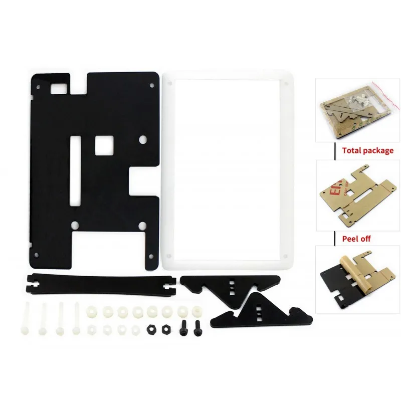 Двухцветный чехол для Raspberry Pi с 5-дюймовым ЖК-дисплеем сочетает в себе 5-дюймовый