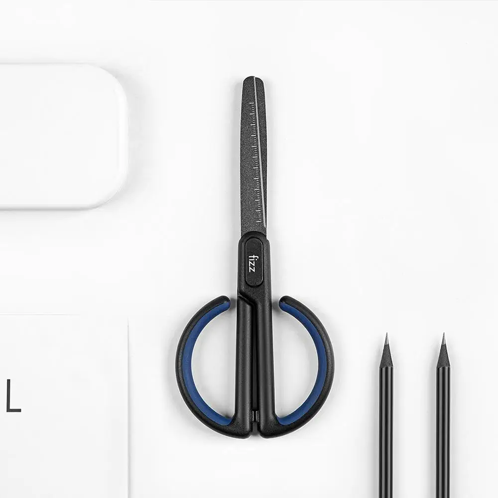 Xiaomi Fizz антипригарные ножницы со шкалой для Офис Школа Студент Стационарные ножницы бытовые DIY ленты ножницы СНиП