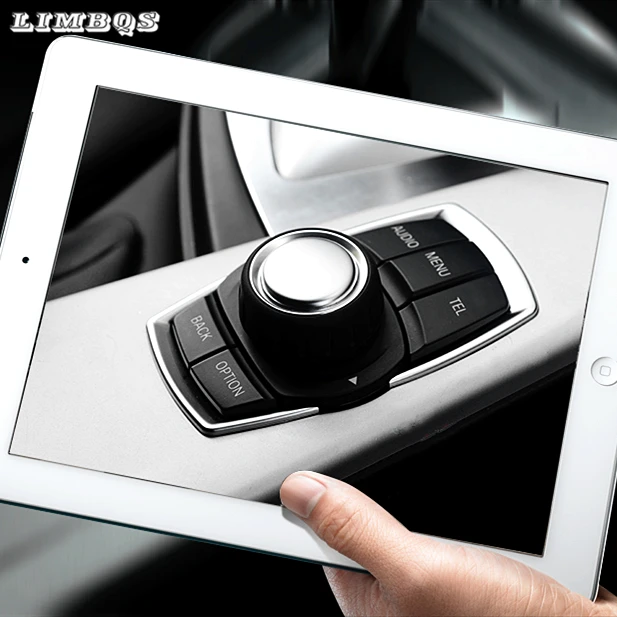 Чехол на кнопки iDrive для BMW 1 2 3 4 5 6 7 серии GT F30 F10 F15 F34 F07 X1 X3 X4 X5 X6 E90 92 Z4 F16 F25 E84|Наклейки