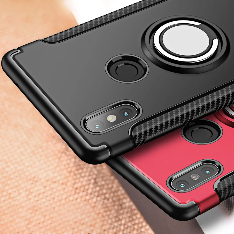 Чехол Alxun для Xiaomi MI 8 чехол MI8 se роскошный ударопрочный автомобильный держатель