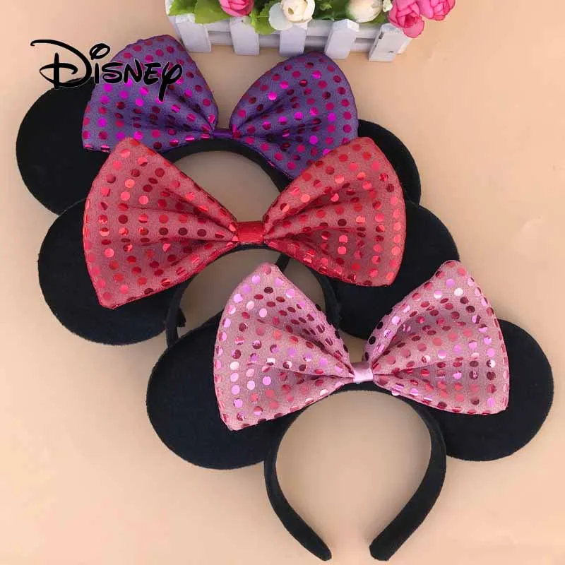 2018 disney ролевые игры модная игрушка Косметика бант на голову Микки Минни Детские
