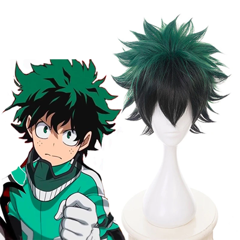 Аниме My Hero academic Косплей парики Izuku Midoriya косплей парик термостойкий синтетический