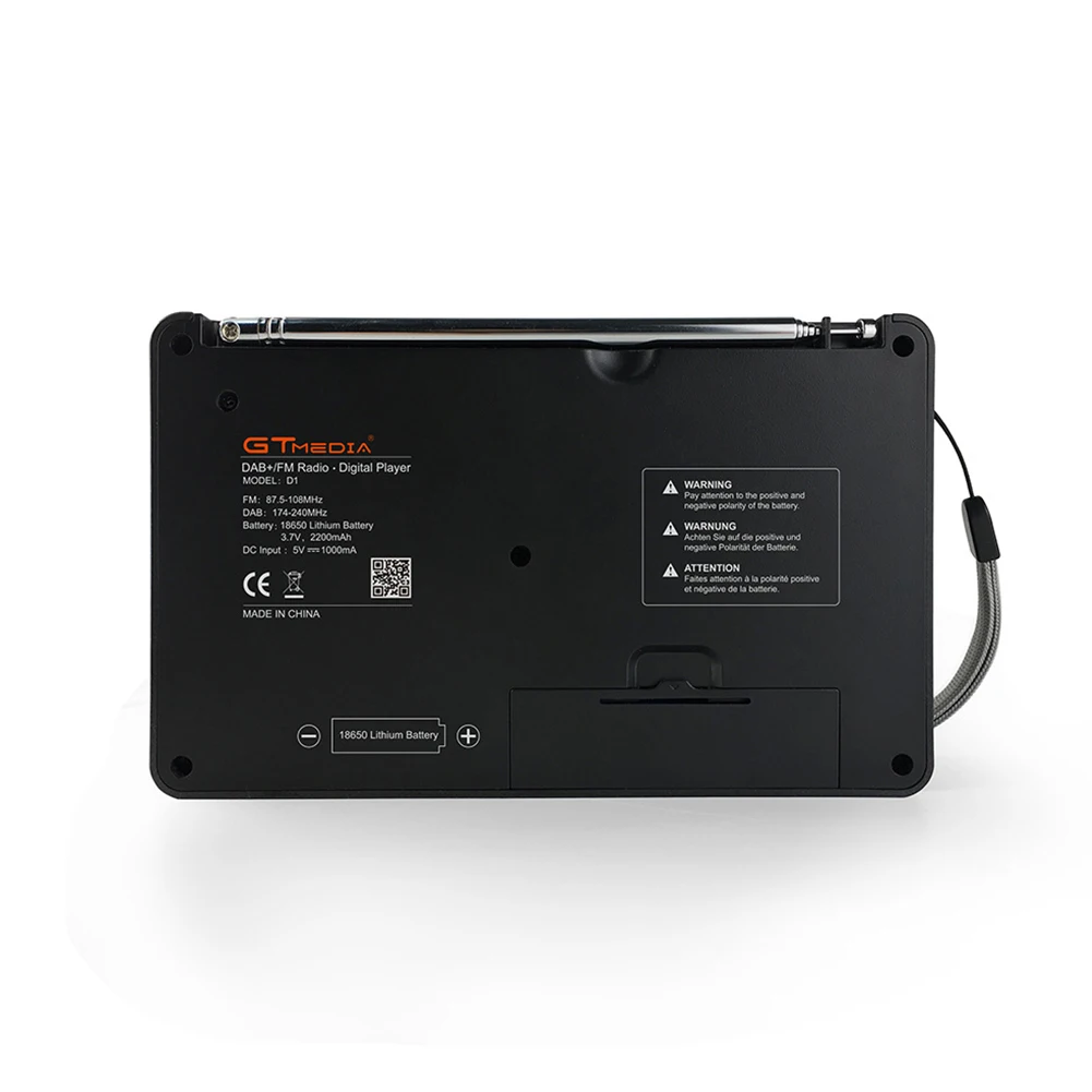 Новый профессиональный черный GTMedia D1 DAB + Радио стерео для Великобритания ЕС с