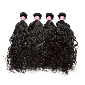 Волнистые человеческие волосы пряди для Для женщин предложения бразильские волнистые волосы переплетения пряди натуральных необработанных волос 1 и 2 и 3 пряди прошва