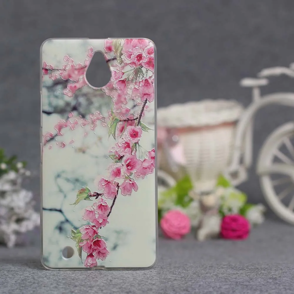 Чехол из ТПУ для Microsoft Lumia 950 3D рельефный Мягкий силиконовый чехол на заднюю панель
