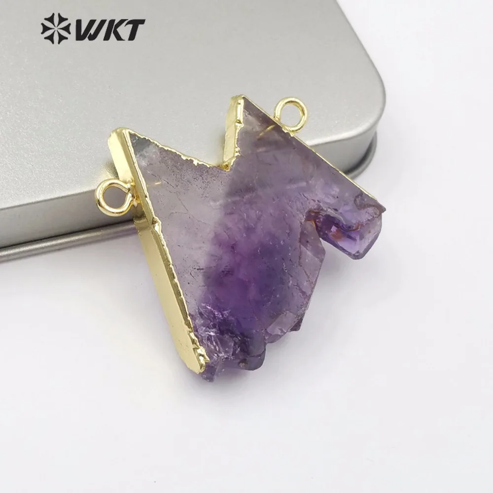 Женская подвеска в виде кварца с двумя крючками | Украшения и аксессуары