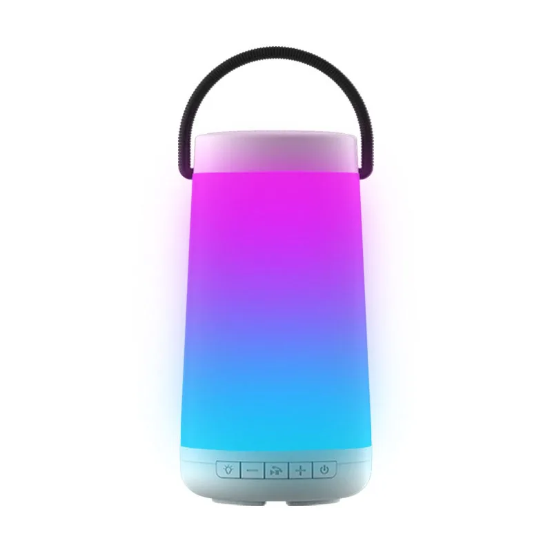 Беспроводной мини Bluetooth динамик мигающие огни 5 Вт сабвуфер Колонка светящаяся