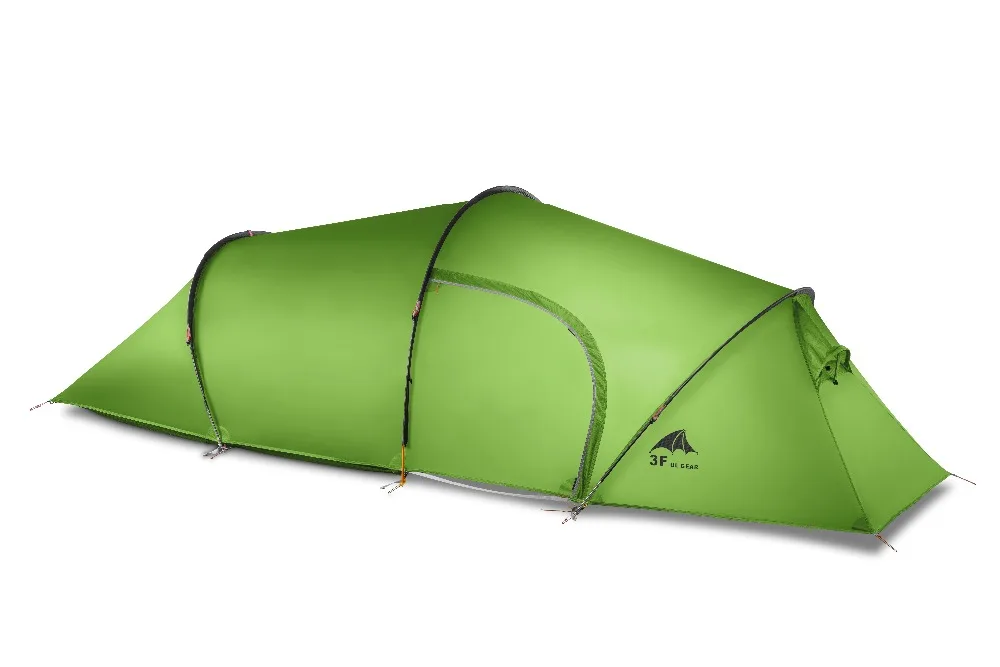 3f Ul Gear для 2 человек 4-сезонный туннель палатка кемпинга пеших прогулок