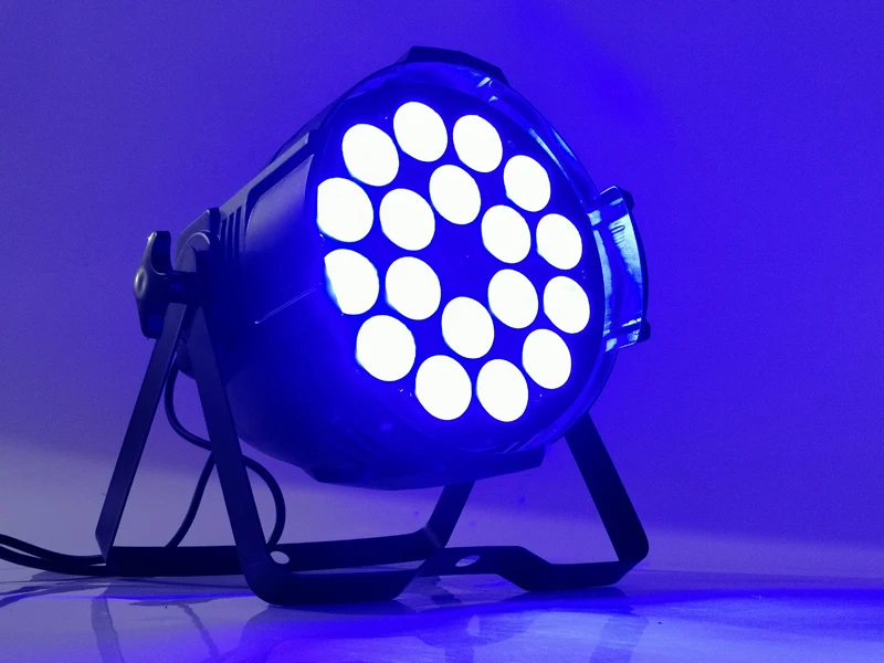 18X12W RGBW LED PAR DMX 4/8 CH led wash ligh профессиональное сценическое dj освещение|Эффект