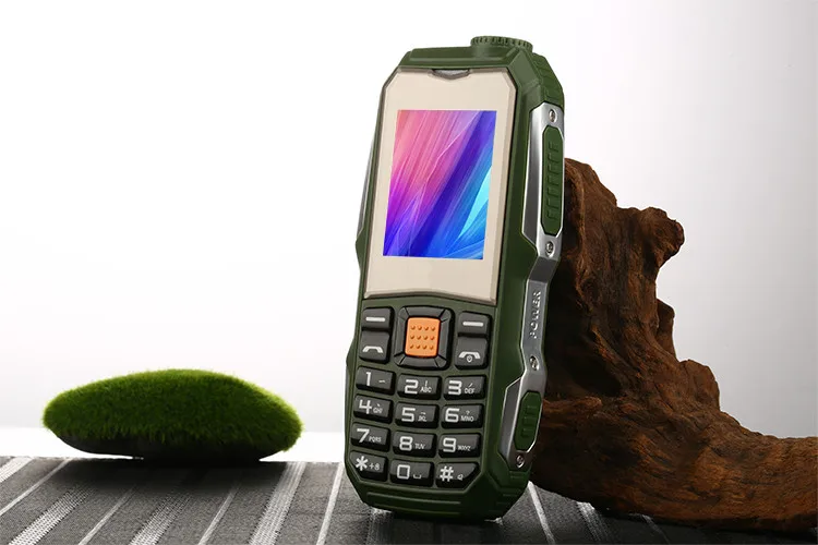 Прочный мини мобильный телефон с двумя sim-картами FM MP3 MP4 Русская кнопка большой звук дешевый телефон калькулятор фонарик
