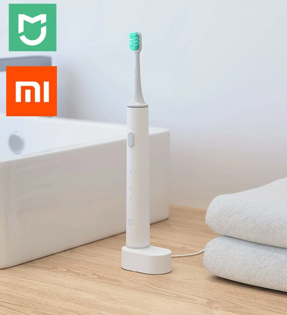 Электрическая щетка Xiaomi Mijia Smart Tooth Sonic беспроводная водонепроницаемая Bluetooth с