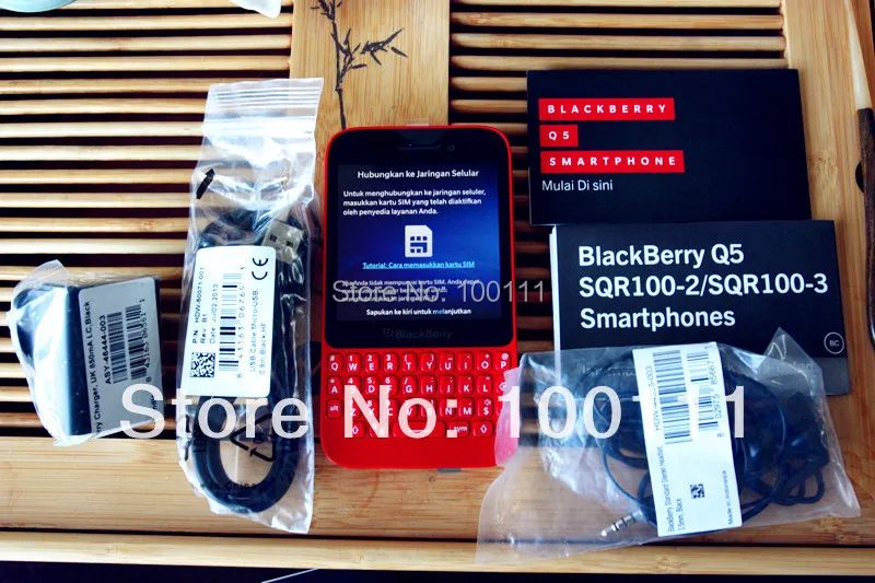 Оригинальный двухъядерный процессор BlackBerry Q5 Qwerty 16 Гб ПЗУ 5 Мп + 2 МП экран 3 1 дюйма 2G/3G/4G 10 1|dual core|ems shippingdhl free